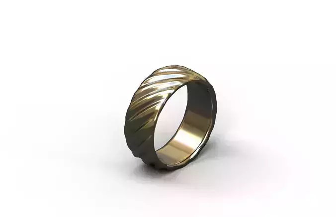 High-Quality 3D Ring Model