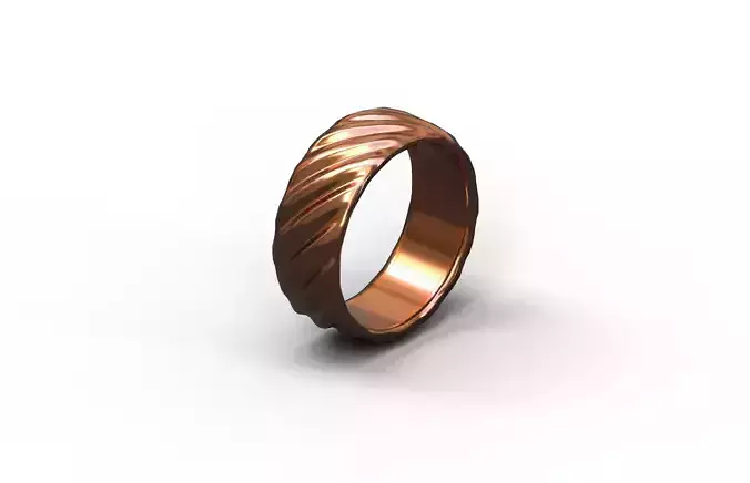 High-Quality 3D Ring Model