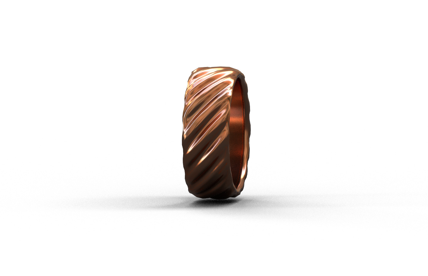 High-Quality 3D Ring Model Low-poly 3D model_3