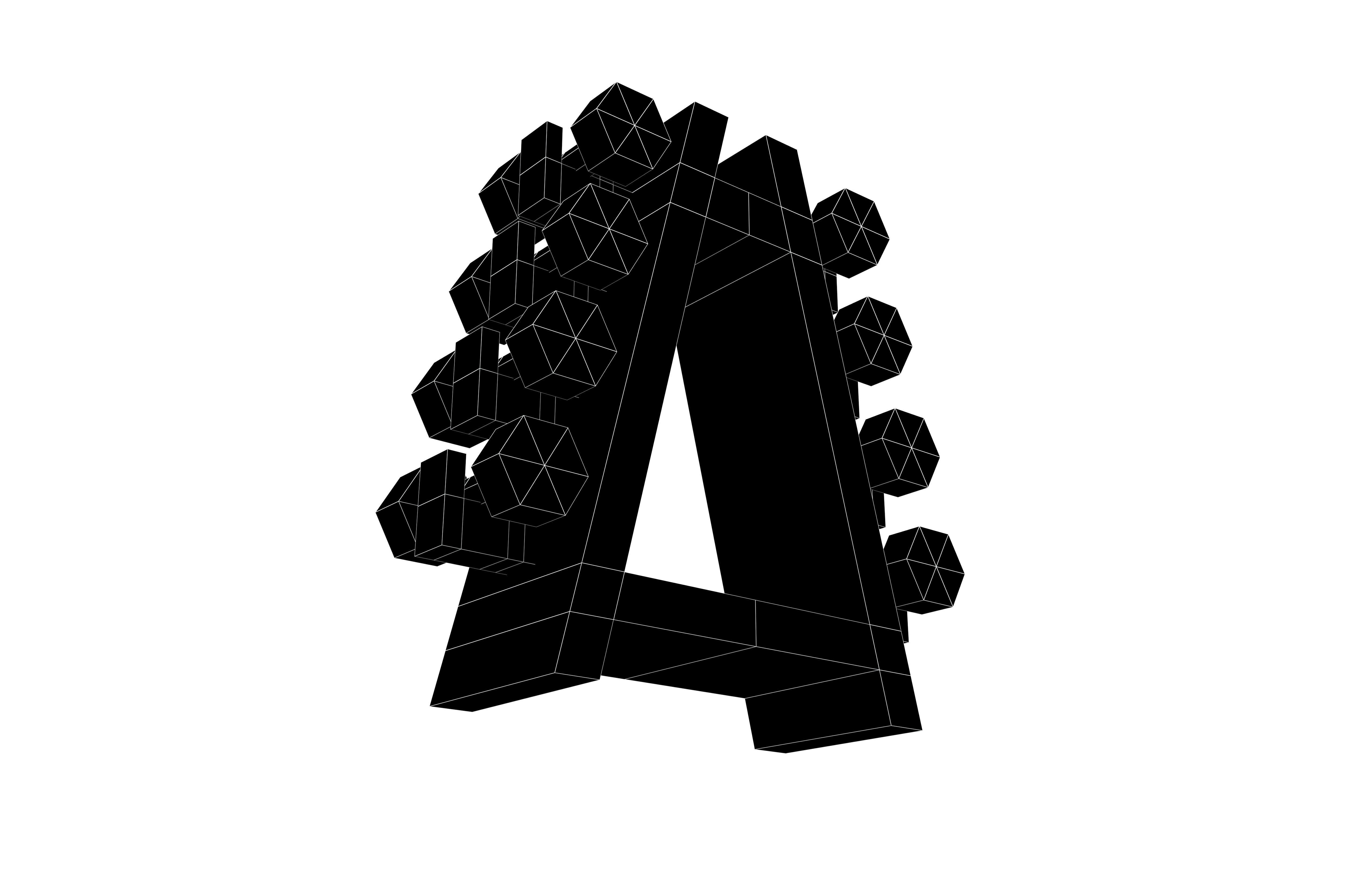 Low poly Dumbbell Rack v1 002 Low-poly 3D model_7