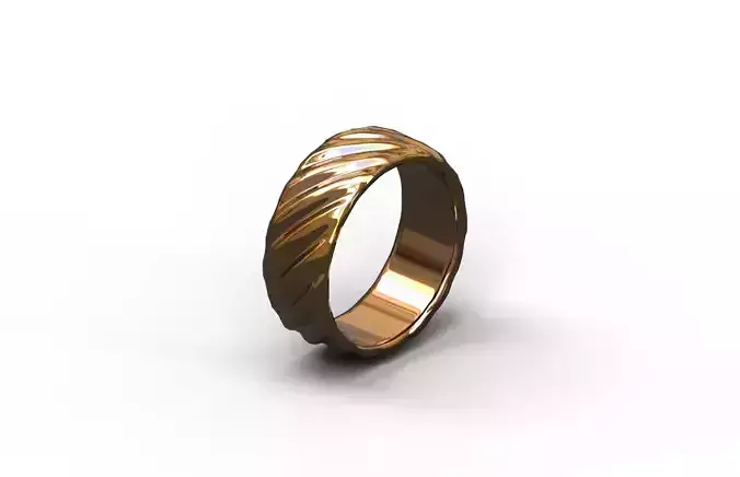 High-Quality 3D Ring Model