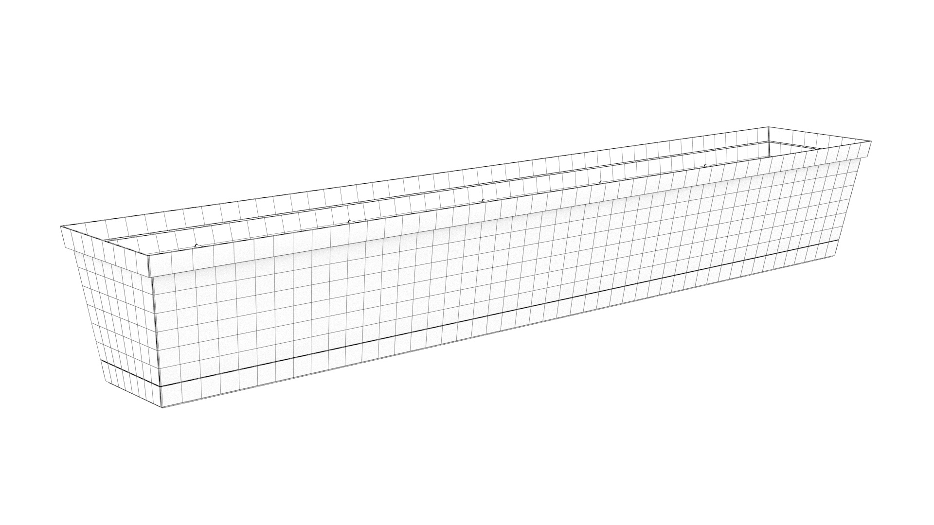 Flower pot 04 3D model_11