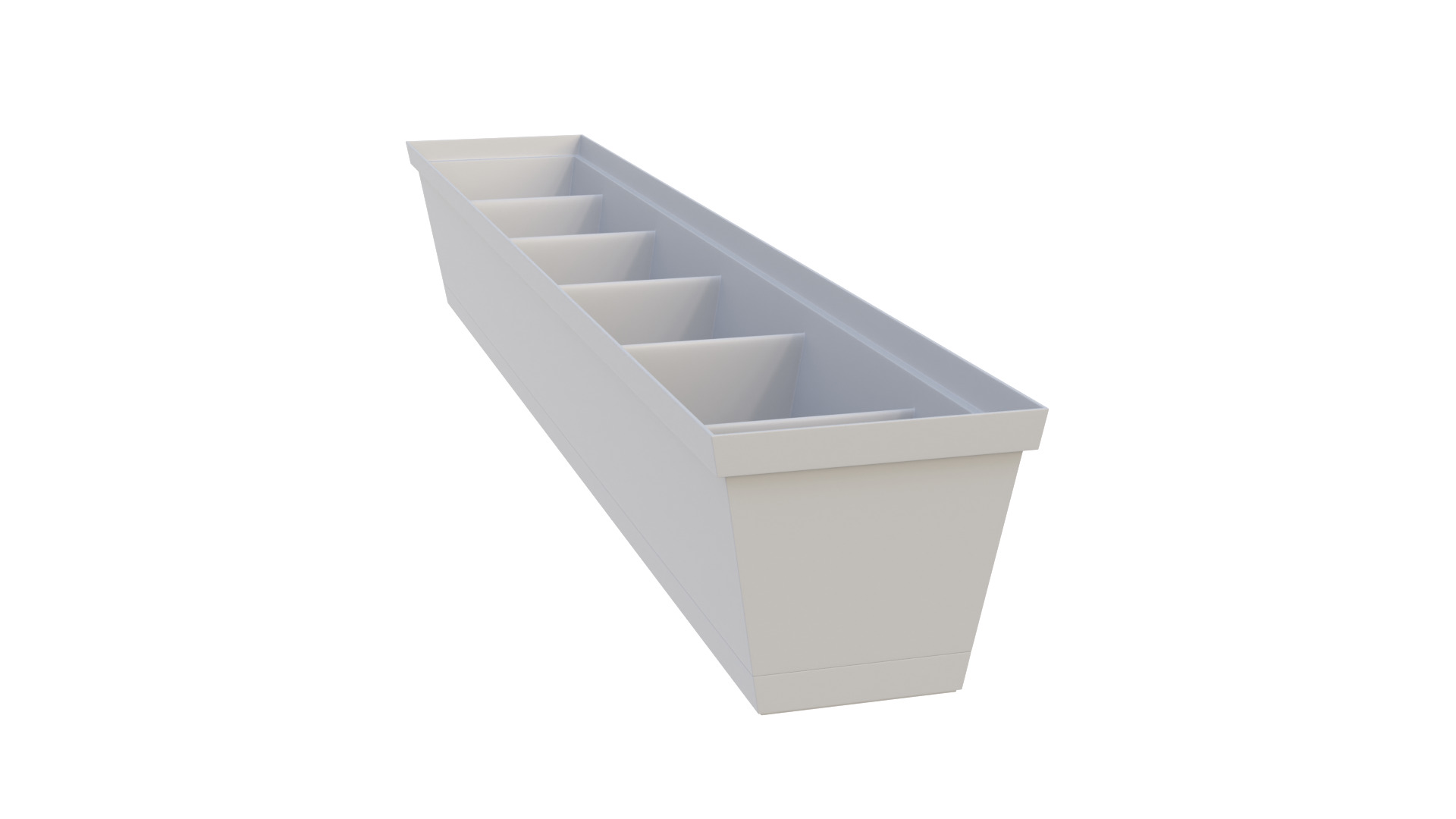 Flower pot 04 3D model_8