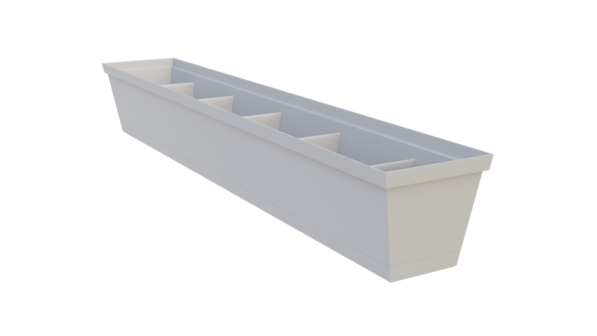 Flower pot 04 3D model_7