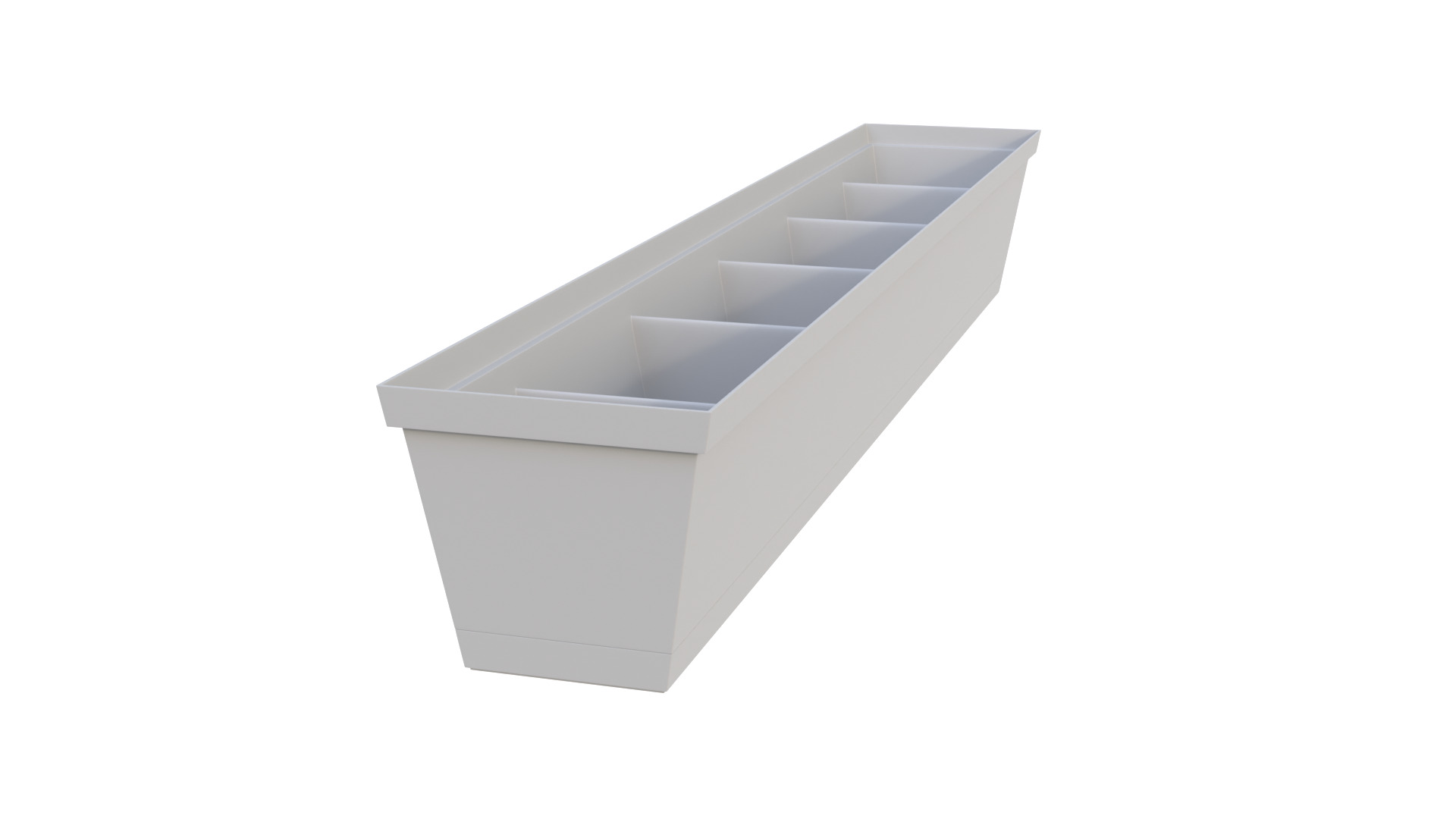 Flower pot 04 3D model_9