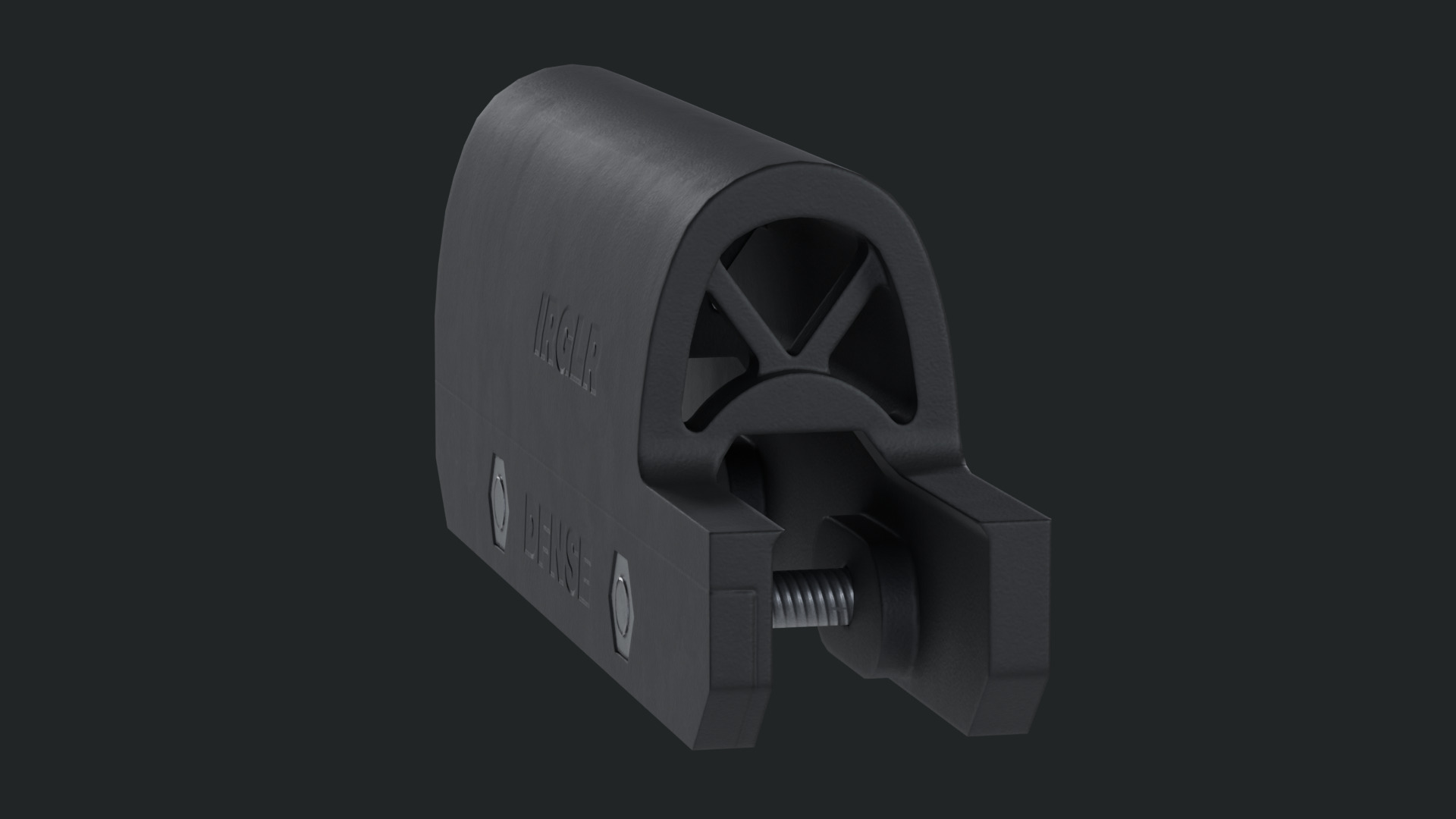 SC Irregulars FEER MCX MF Cheek riser Low-poly 3D model_2
