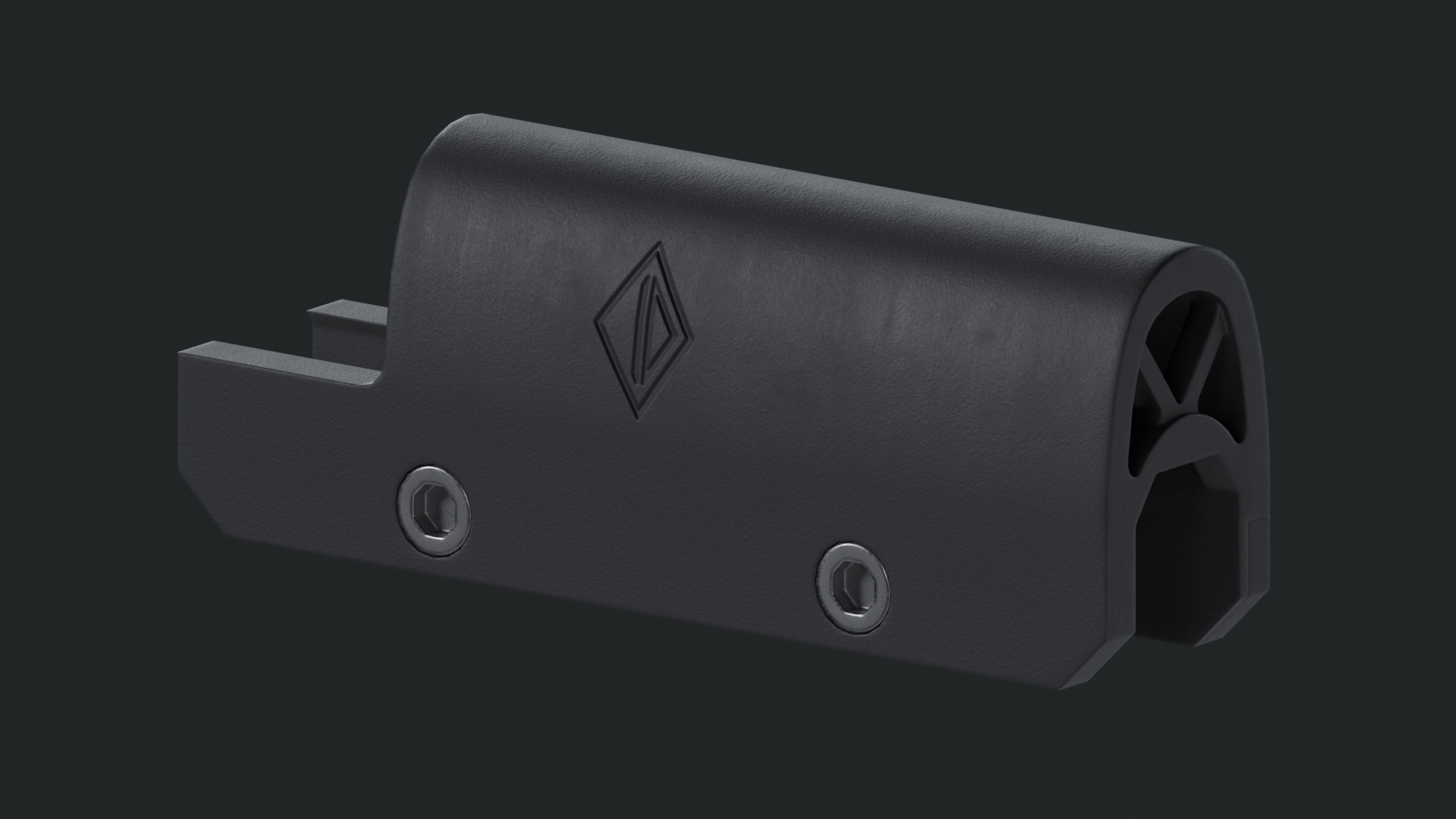 SC Irregulars FEER MCX MF Cheek riser Low-poly 3D model_1