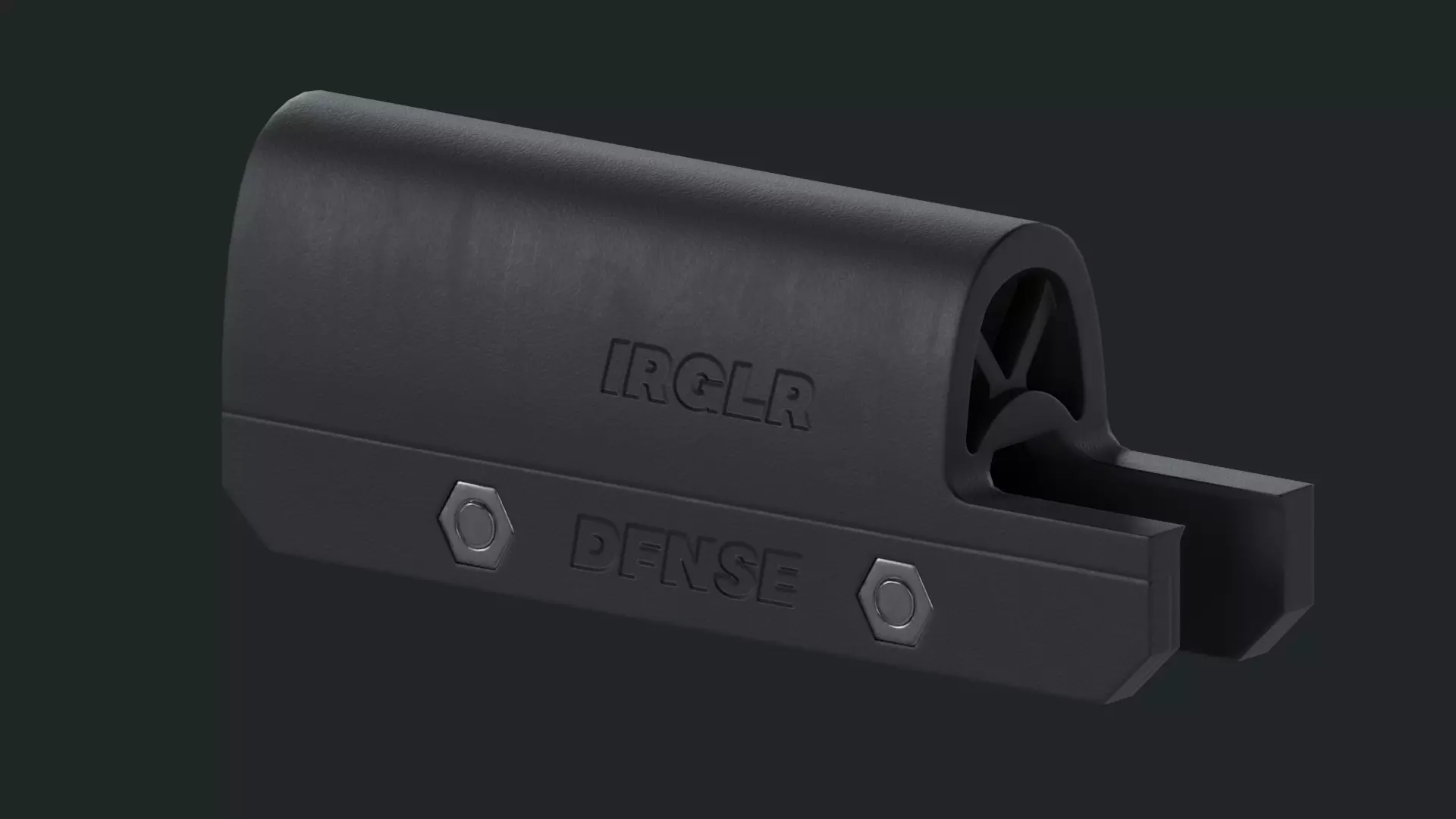 SC Irregulars FEER MCX MF Cheek riser Low-poly 3D model_0