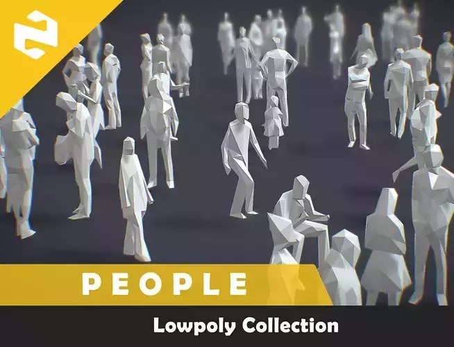 Lowpoly People Collection