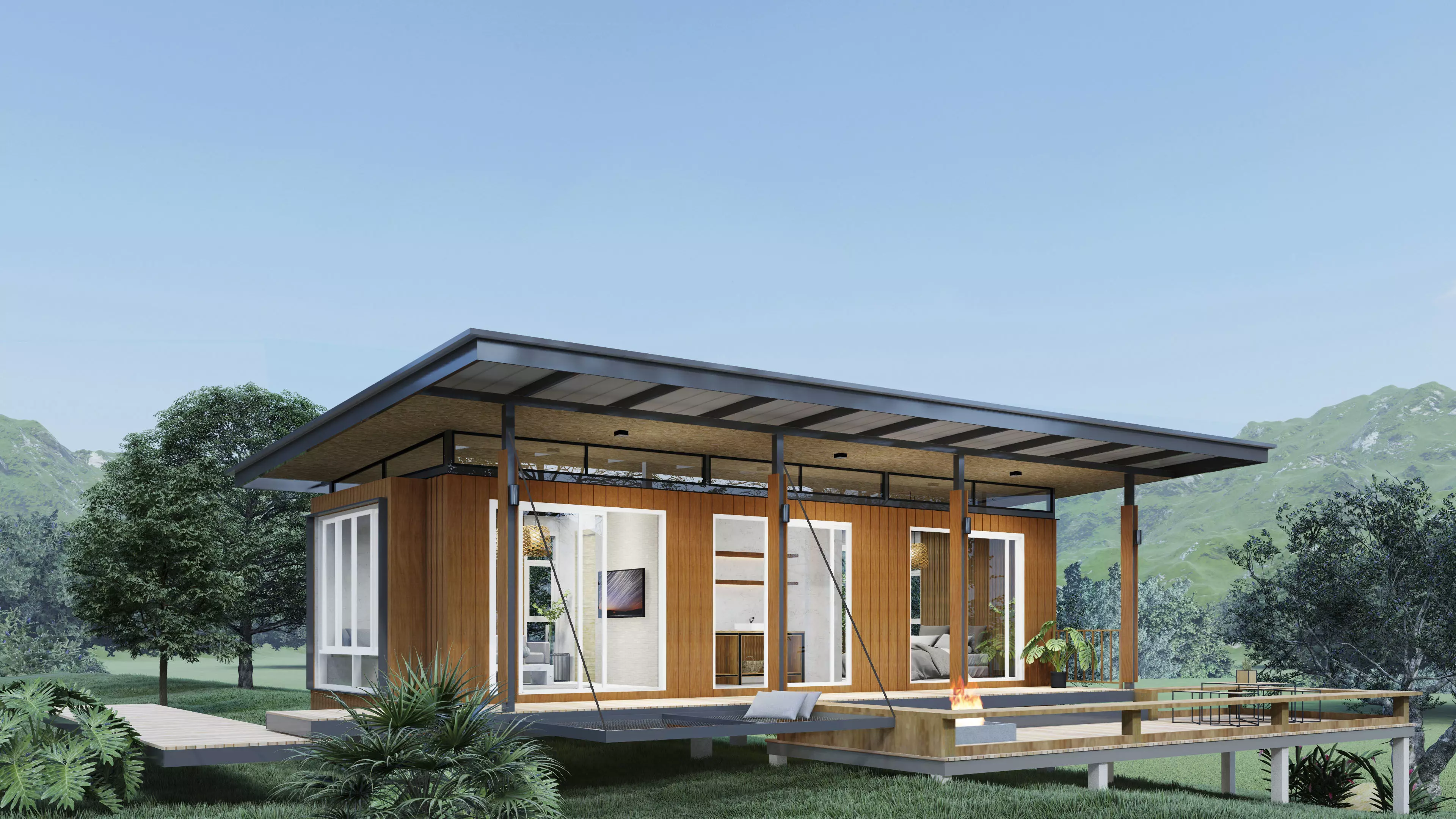 Cozy Tiny House 3D print model_0