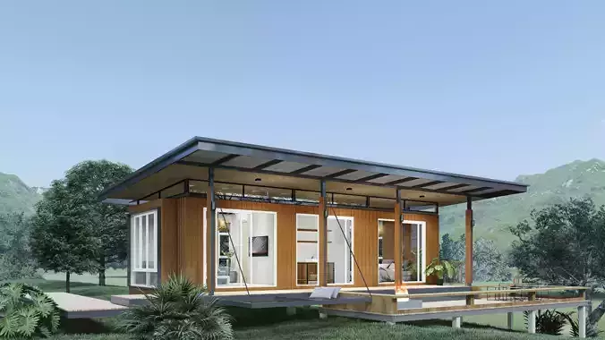 Cozy Tiny House 3D print model