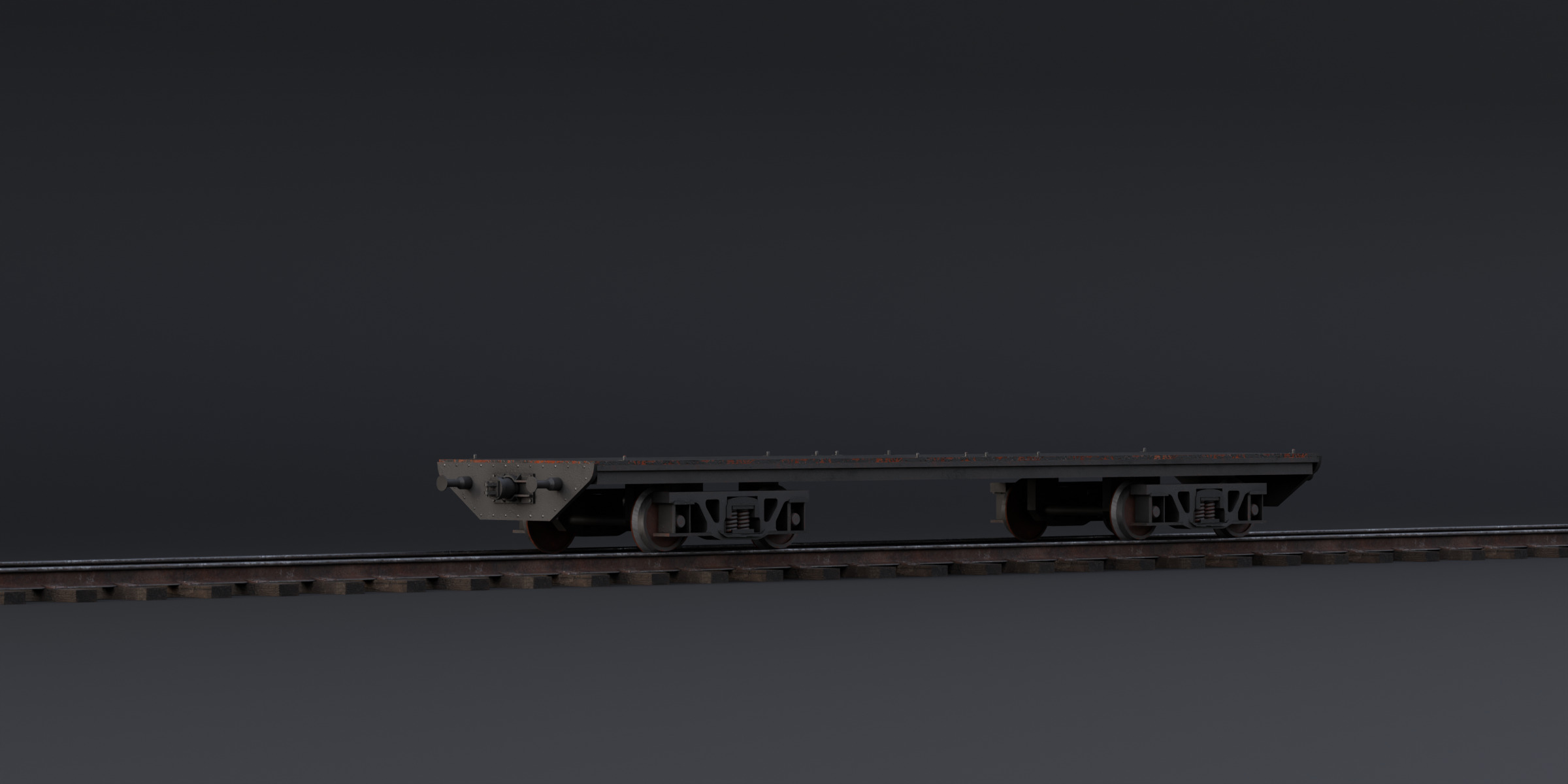 Train Pack Rig Low-poly 3D model_15