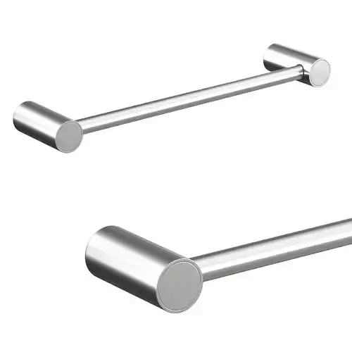Vivid Slimline Hand Towel Rail 3D model