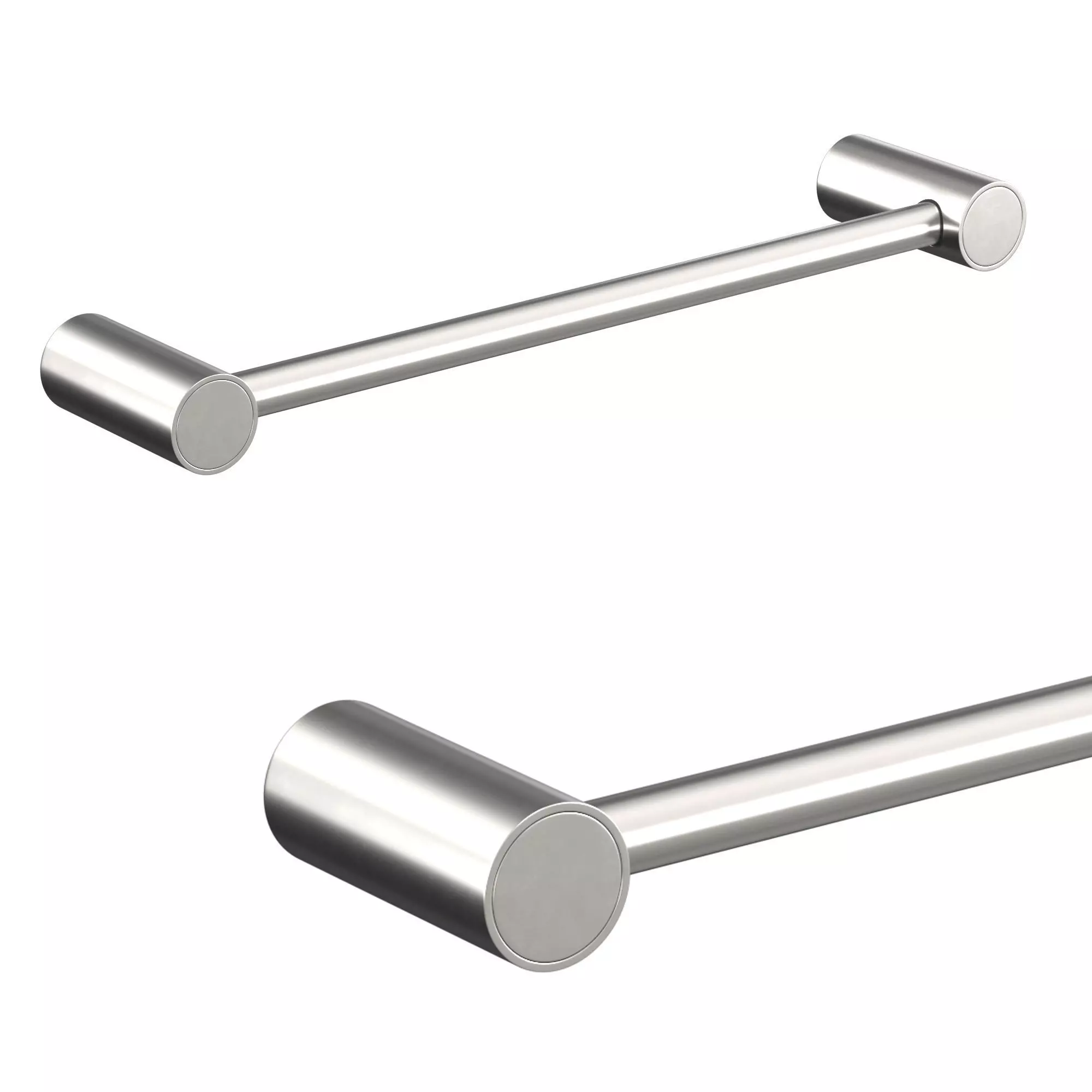 Vivid Slimline Hand Towel Rail 3D model_0