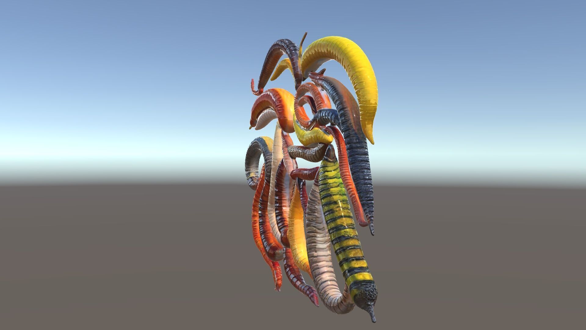 Realistic Centipede Model Pack Low-poly 3D model_5