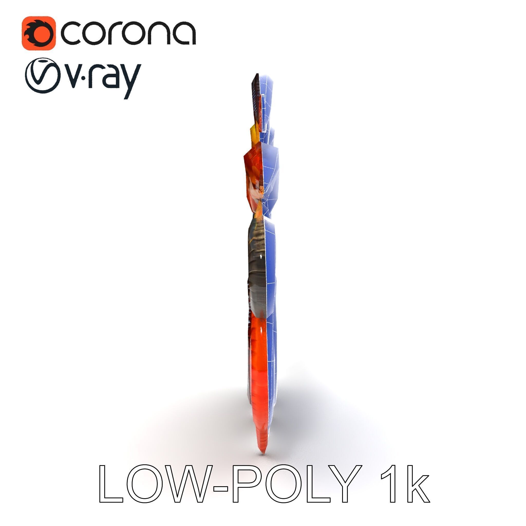 Realistic Centipede Model Pack Low-poly 3D model_12