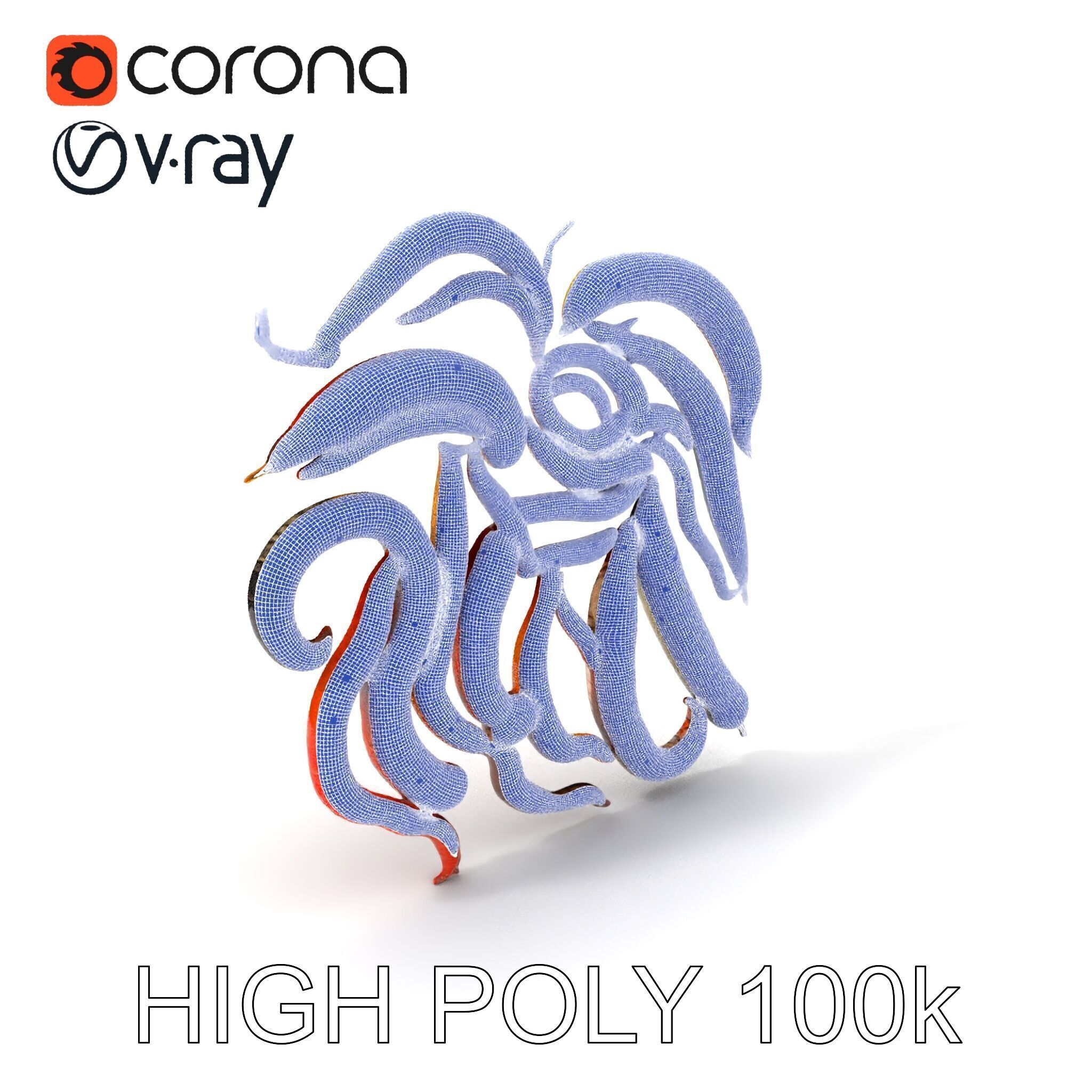 Realistic Centipede Model Pack Low-poly 3D model_4