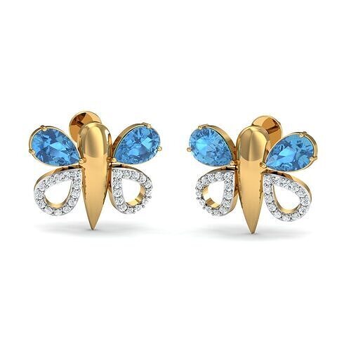 Jewelry 3D Models with render and 3dm  stl - P-1818 3D print model