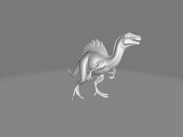 Dinasaur 3D Model  Low-poly 3D model_3