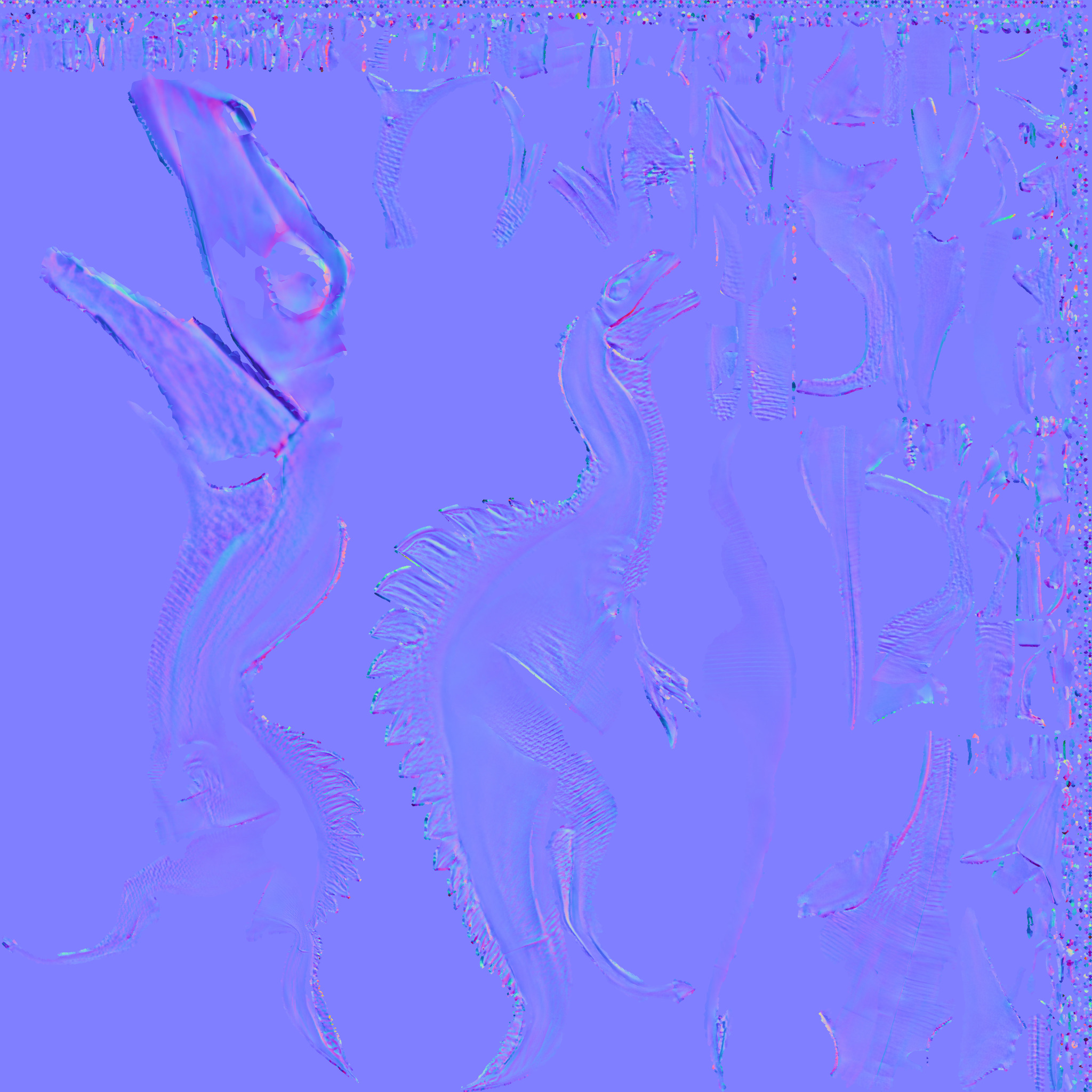 Dinasaur 3D Model  Low-poly 3D model_6