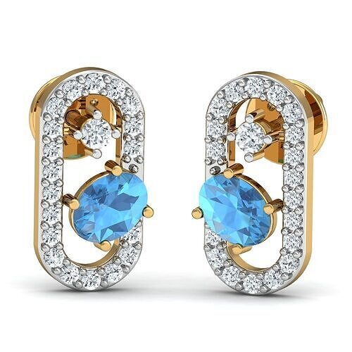 Jewelry 3D Models with render and 3dm  stl - P-1826 3D print model
