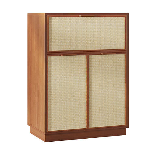 Douglas Tatami Bar Cabinet 3D model