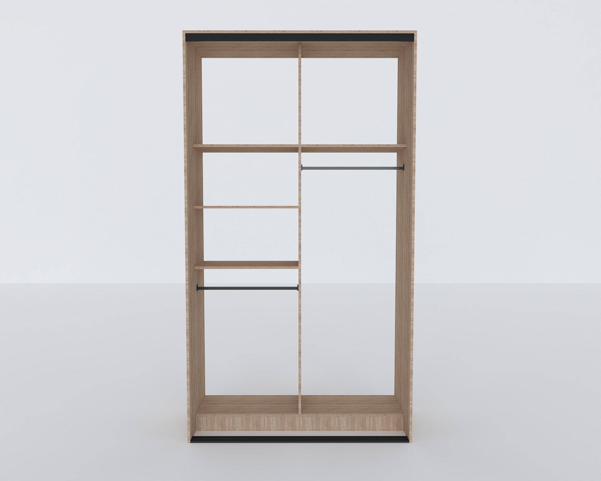 Elite Closets Line - Model 05 Low-poly 3D model_7