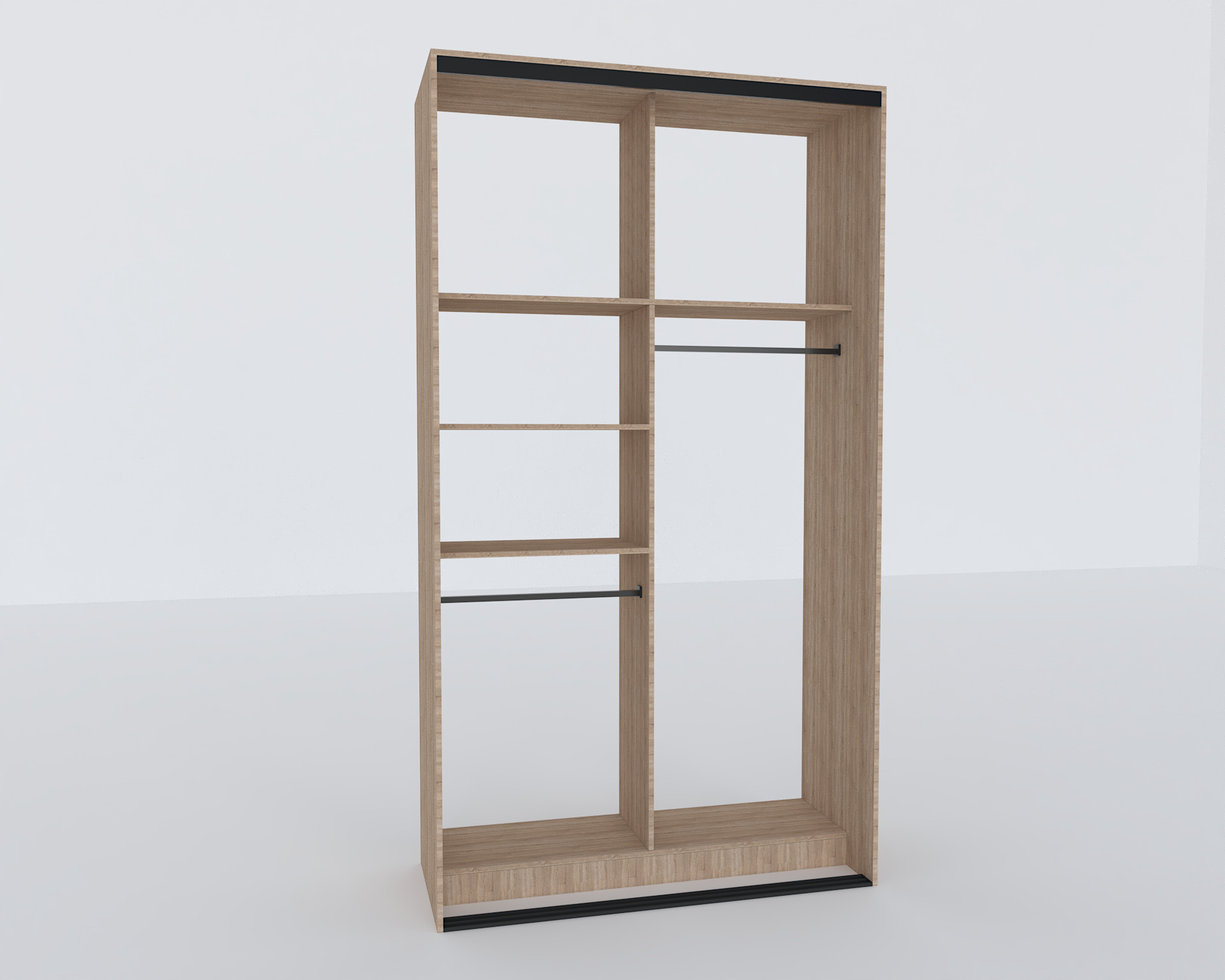 Elite Closets Line - Model 05 Low-poly 3D model_5
