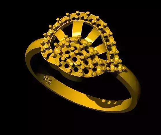 diamond ring 3dm file