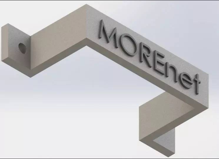PoE Mount 3D print model