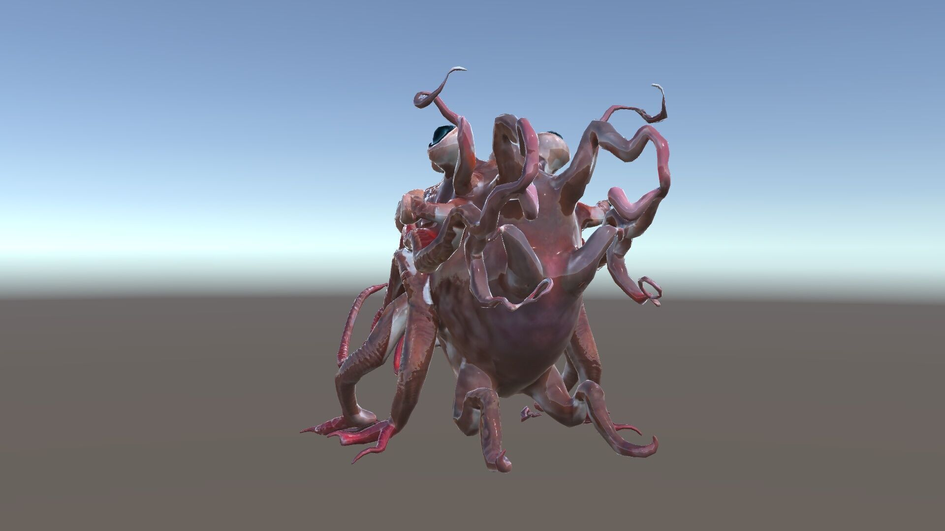 Alien Creature Model Pack for Game and Animation Low-poly 3D model_14