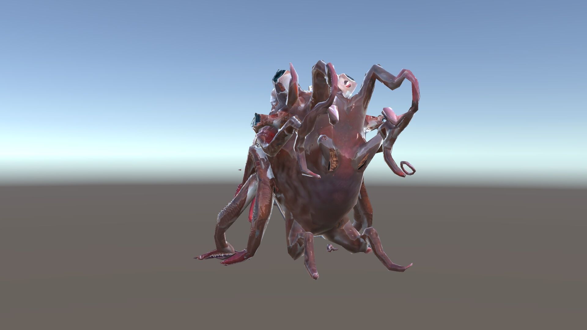 Alien Creature Model Pack for Game and Animation Low-poly 3D model_17