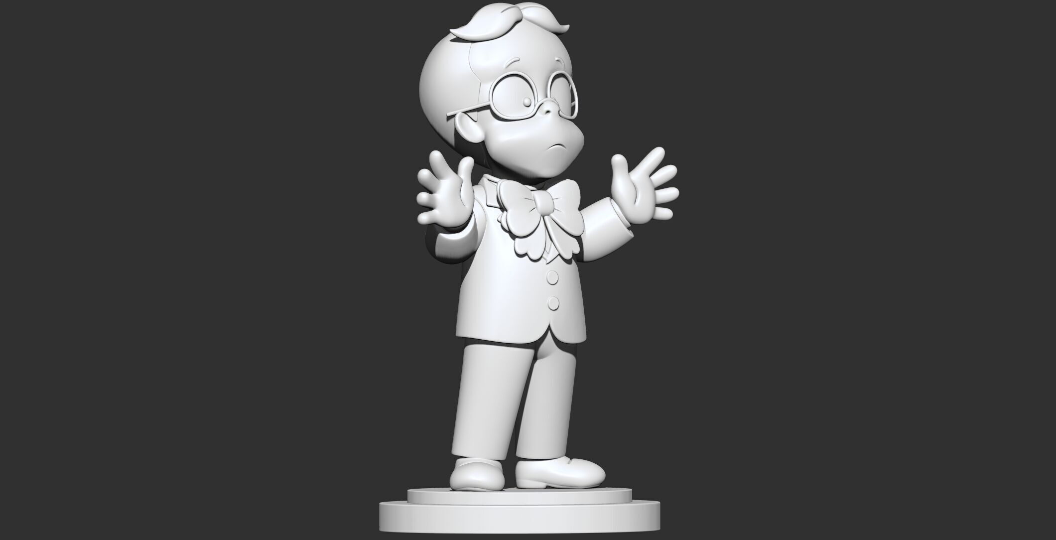 Sid Sawyer 20cm 3D print model_3