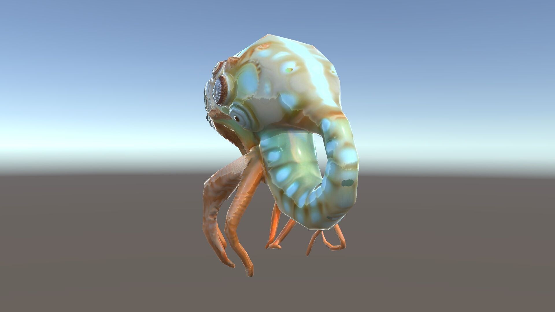 Alien Creature Model Pack with PBR Textures Low-poly 3D model_28
