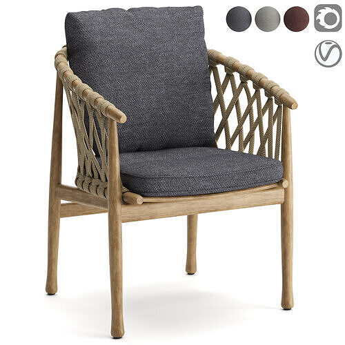 Ginestra Outdoor Chair 3D model