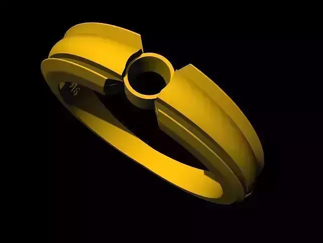 diamond solitaire ring 3dm file