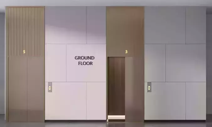 ELEVATOR NO4 A 3D model