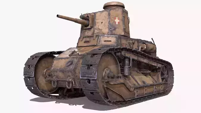 Light Tank Fiat 3000