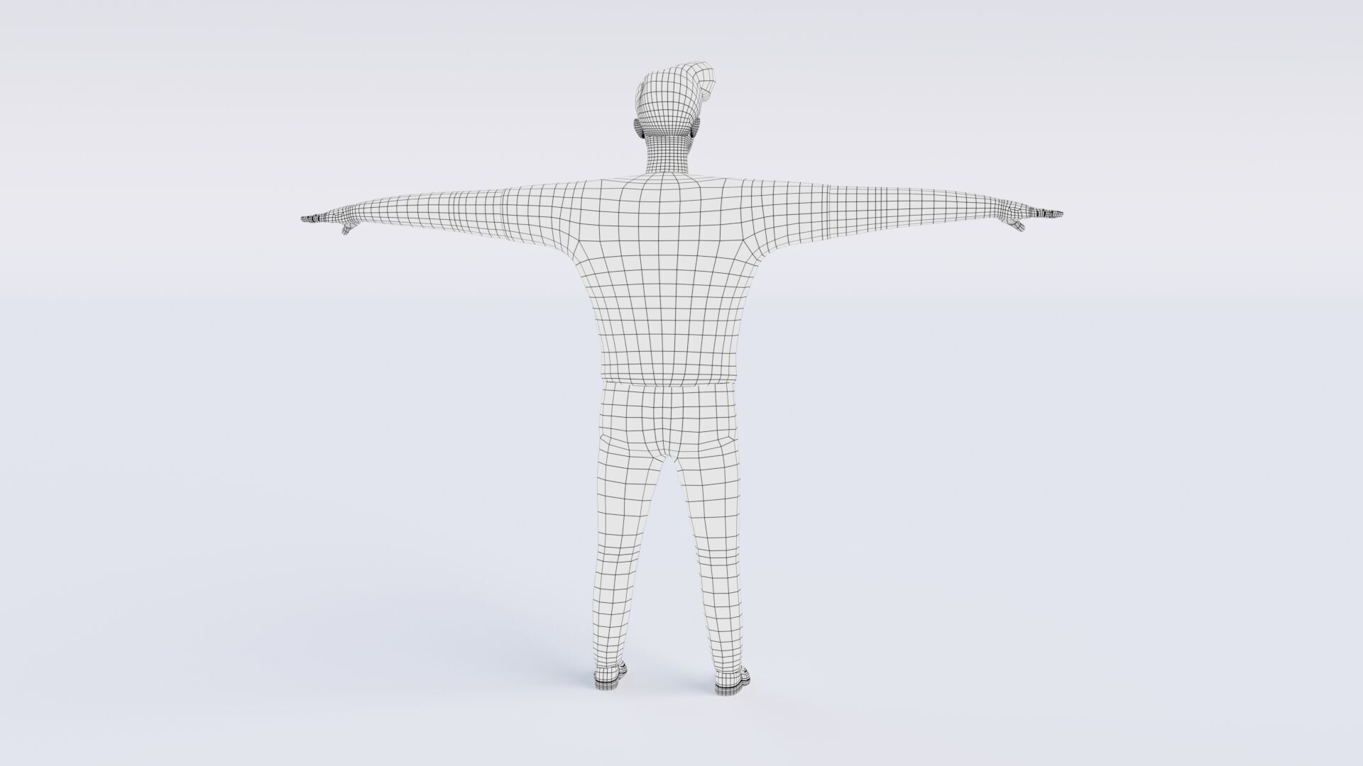 CartoonMan 3D model_14