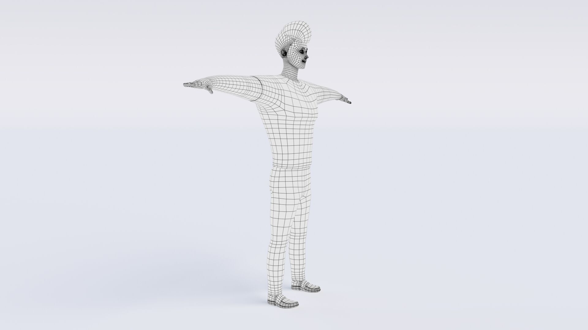 CartoonMan 3D model_13
