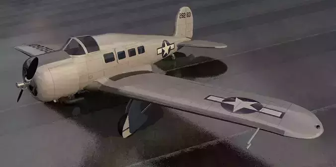 Lockheed Model 9 Orion - UC-85 3D model