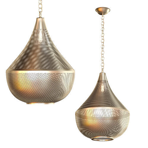 Moroccan Brass Lighting 3D model