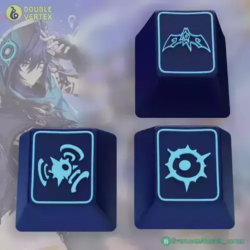 Genshin Impact Ororon Keycaps - OEM Profile