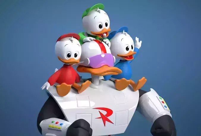 roboduck and friends