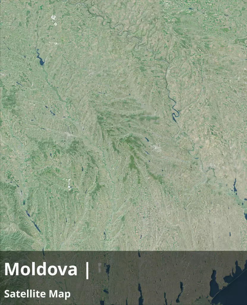 Moldova Satellite Day 8k High resolution Maps Texture_0