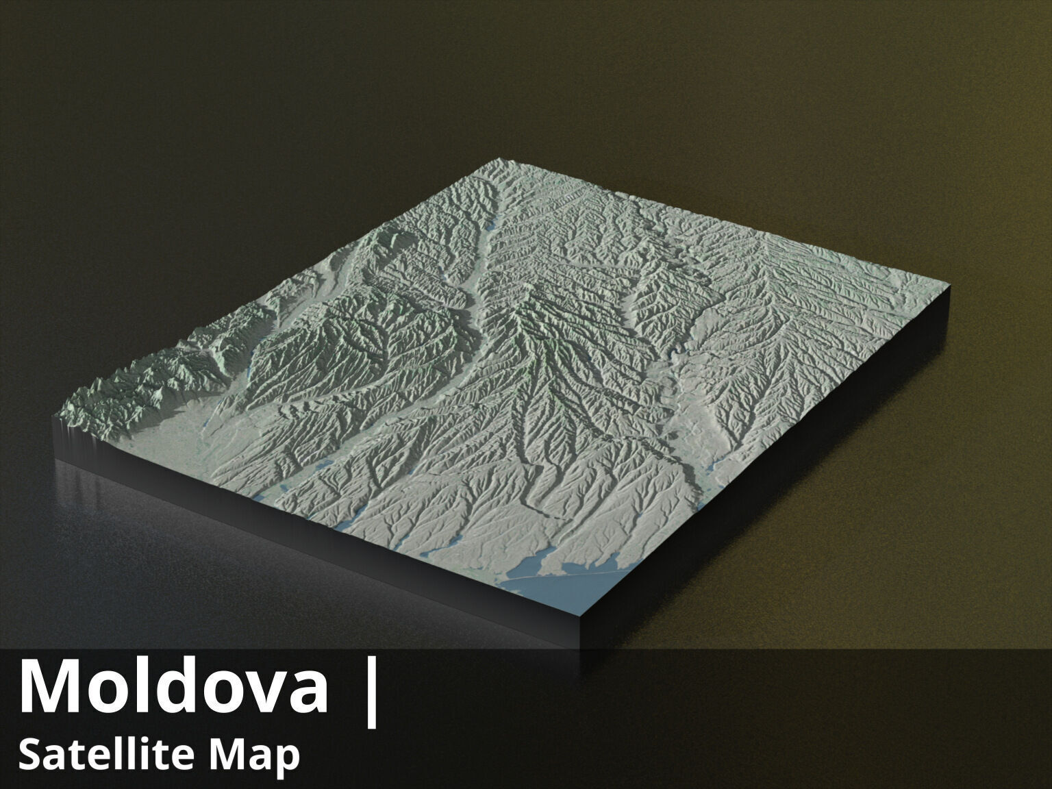Moldova Satellite Day 8k High resolution Maps Texture_1