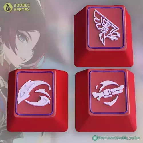 Genshin Impact Xilonen Keycaps - OEM Profile