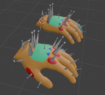 Sci Fi VR Hand Low-poly 3D model_3