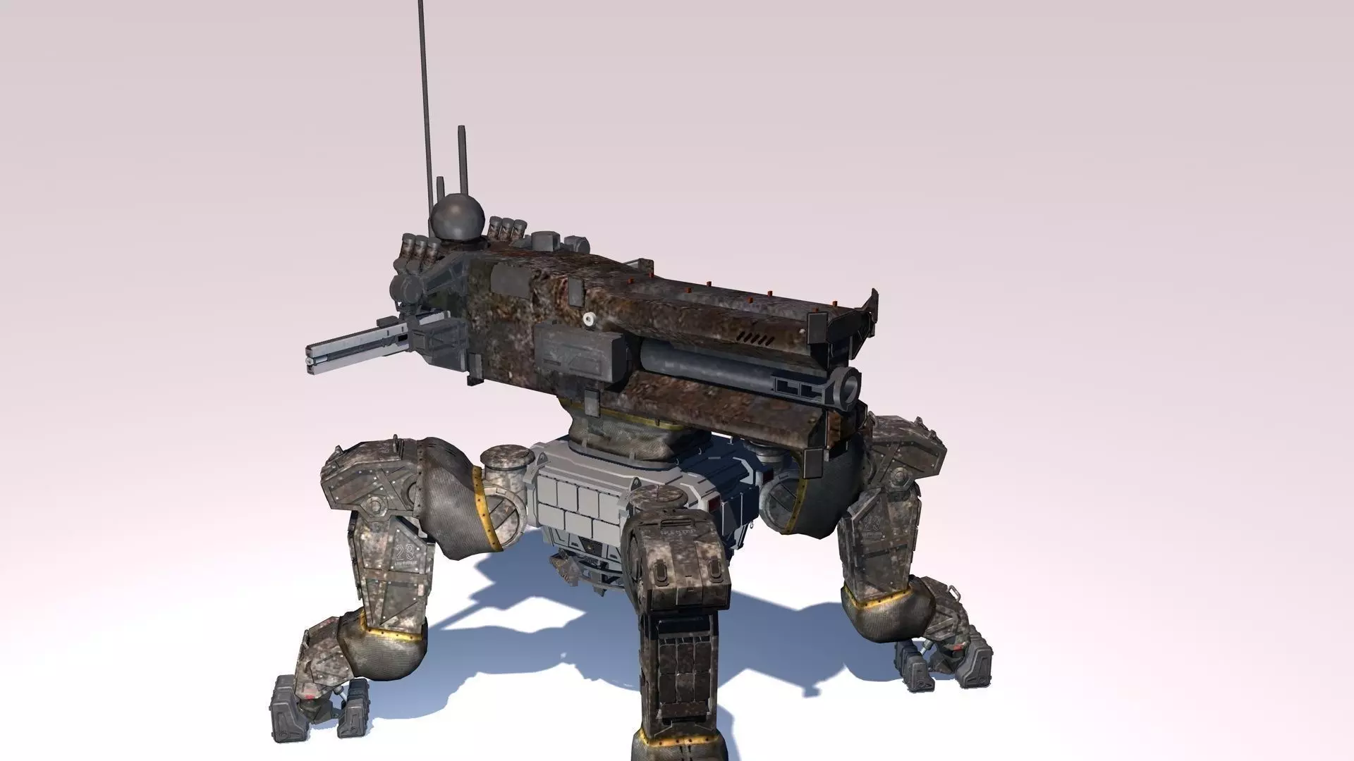 BOIII - Quad Tank Free 3D model