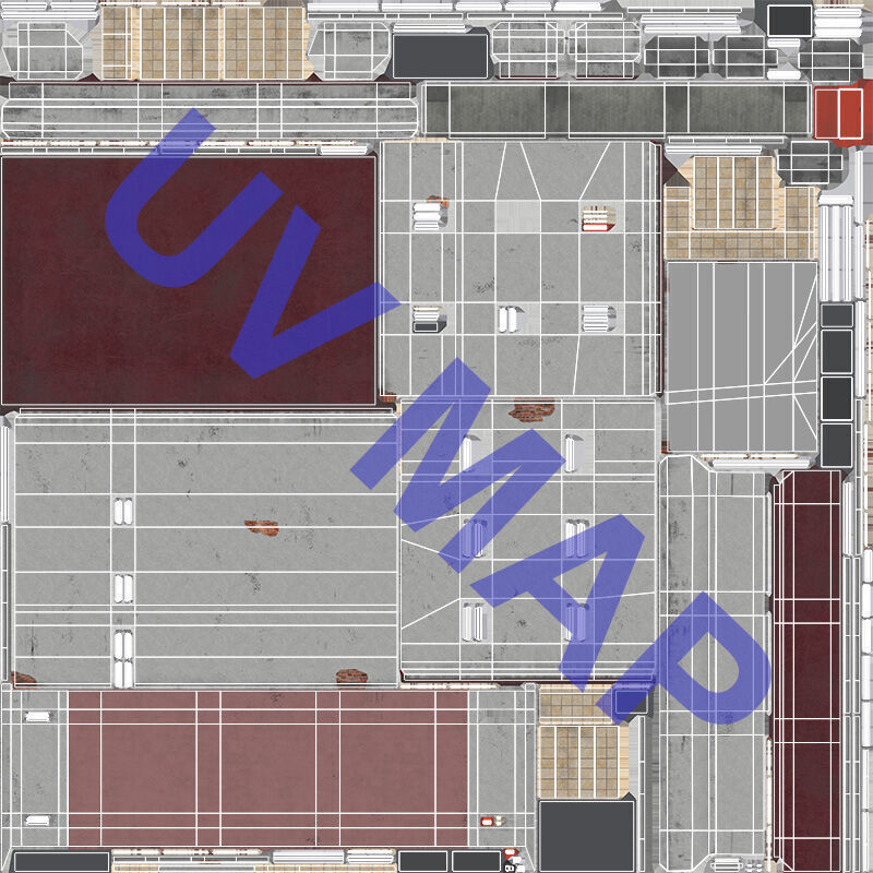 Building Venus Low-poly 3D model_18